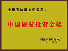 2011年度中国拉斯维加斯9888投资金奖